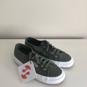 Superga Olive Green Sneakers